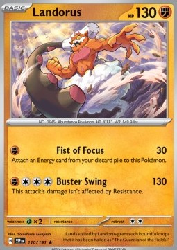 Landorus - Surging Sparks #110/191