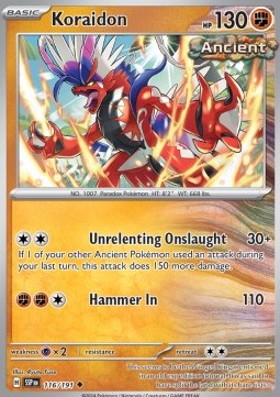 Koraidon - Surging Sparks #116/191