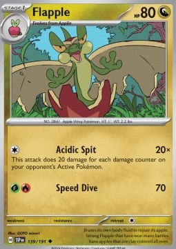 Flapple - Surging Sparks #139/191