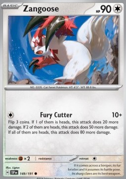 Zangoose - Surging Sparks #149/191
