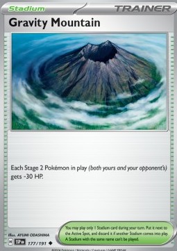Gravity Mountain Surging Sparks #177/191