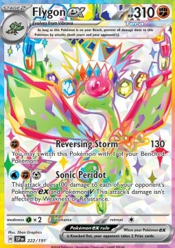 Flygon ex - Surging Sparks #222/191