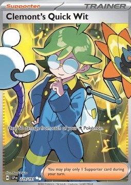 Clemont's Quick Wit Surging Sparks #229/191