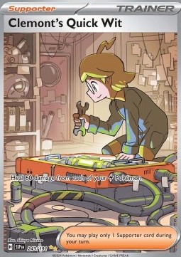 Clemont's Quick Wit Surging Sparks #243/191