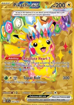 Pikachu ex - Surging Sparks #248/191