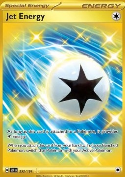Jet Energy Surging Sparks #252/191