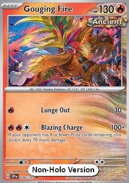 Gouging Fire Surging Sparks #038/191