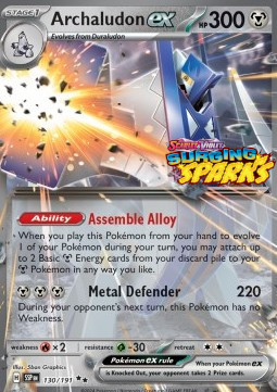 Archaludon ex Surging Sparks #130/191