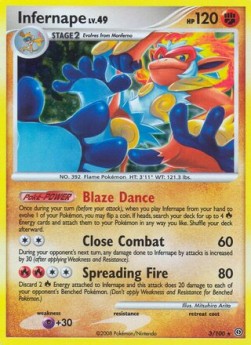 Infernape Lv.49 Stormfront #3/100