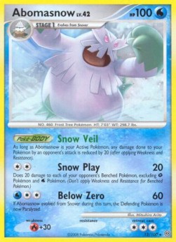 Abomasnow Lv.42 Stormfront #12/100