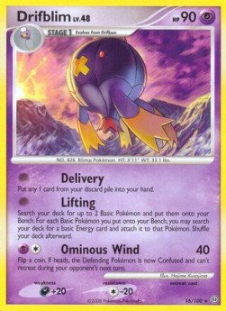 Drifblim Lv.48 Stormfront #16/100
