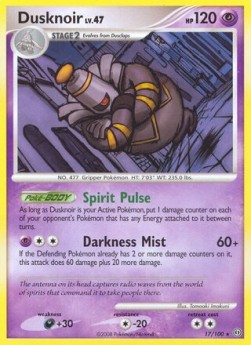 Dusknoir Lv.47 Stormfront #17/100