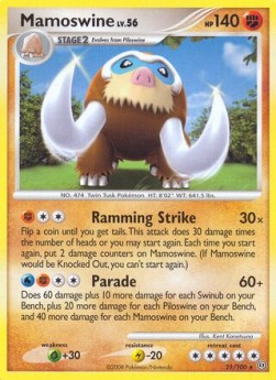 Mamoswine Lv.56 Stormfront #21/100
