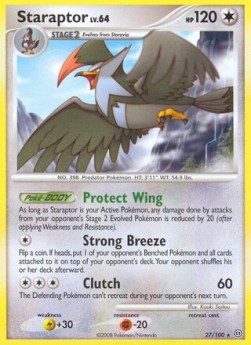 Staraptor Lv.64 Stormfront #27/100