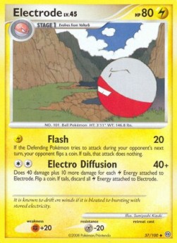 Electrode Lv.45 Stormfront #37/100