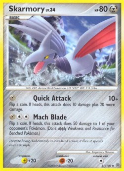 Skarmory Lv.34 Stormfront #51/100