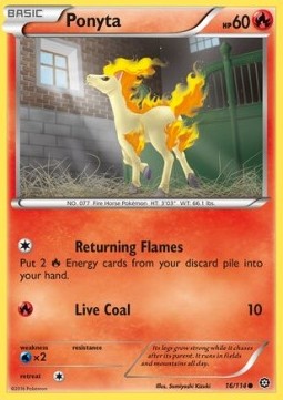 Ponyta - Steam Siege #16/114