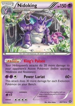 Nidoking - Steam Siege #45/114