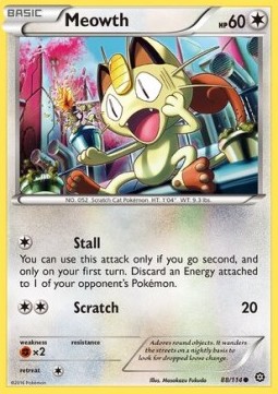 Meowth - Steam Siege #88/114