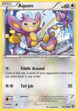 Aipom - Steam Siege #90/114