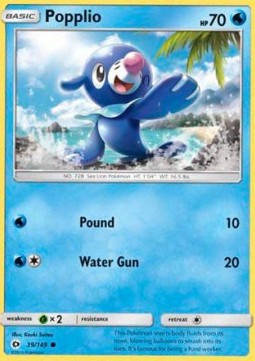 Popplio - Sun & Moon #39