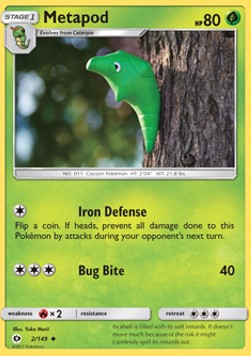 Metapod - Sun & Moon #2