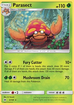 Parasect - Sun & Moon #5