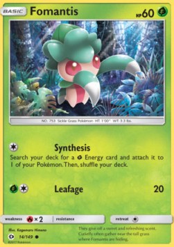 Fomantis - Sun & Moon #14