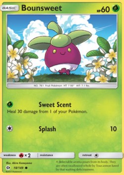 Bounsweet - Sun & Moon #18