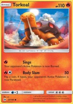 Torkoal - Sun & Moon #23