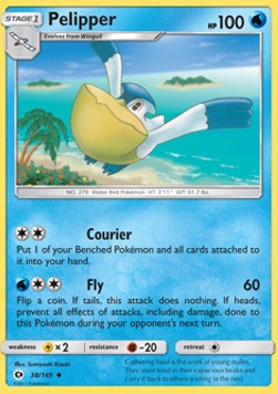 Pelipper - Sun & Moon #38