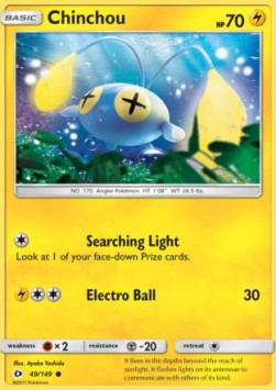 Chinchou - Sun & Moon #49