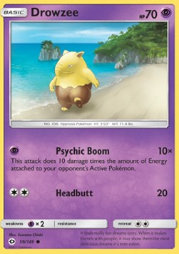 Drowzee - Sun & Moon #59
