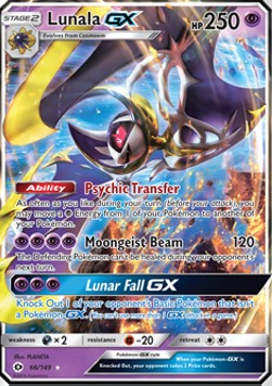 Lunala GX - Sun & Moon #66