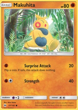 Makuhita - Sun & Moon #67