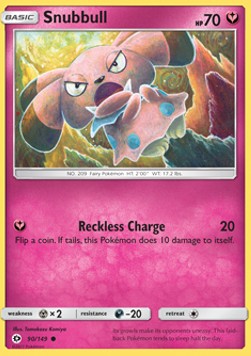 Snubbull - Sun & Moon #90