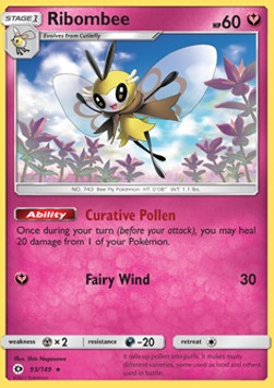 Ribombee - Sun & Moon #93