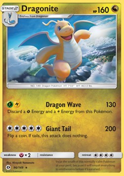 Dragonite - Sun & Moon #96