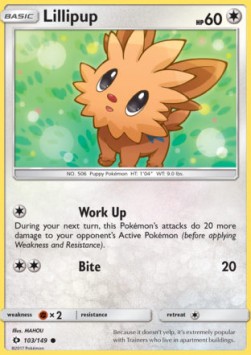 Lillipup - Sun & Moon #103