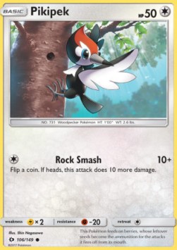 Pikipek - Sun & Moon #106