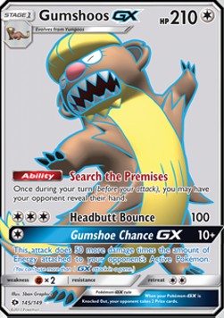 Gumshoos GX - Sun & Moon #145
