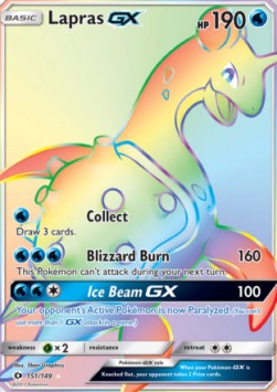Lapras GX - Sun & Moon #151