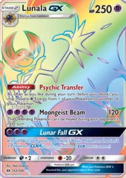 Lunala GX - Sun & Moon #153
