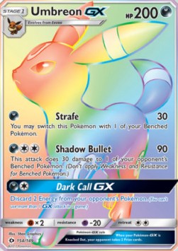 Umbreon GX - Sun & Moon #154