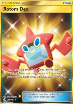 Rotom Dex Sun &amp; Moon #159