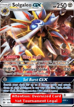 Solgaleo GX - Sun & Moon #89