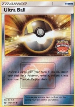 Ultra Ball Sun &amp; Moon #135