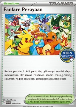 Celebration Fanfare Scarlet &amp; Violet Indonesian Promos #079
