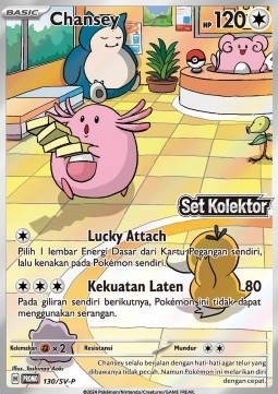 Chansey Scarlet &amp; Violet Indonesian Promos #130