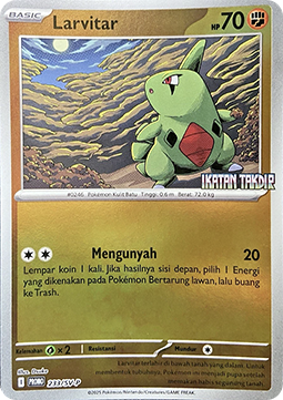 Larvitar - Scarlet & Violet Indonesian Promos #233